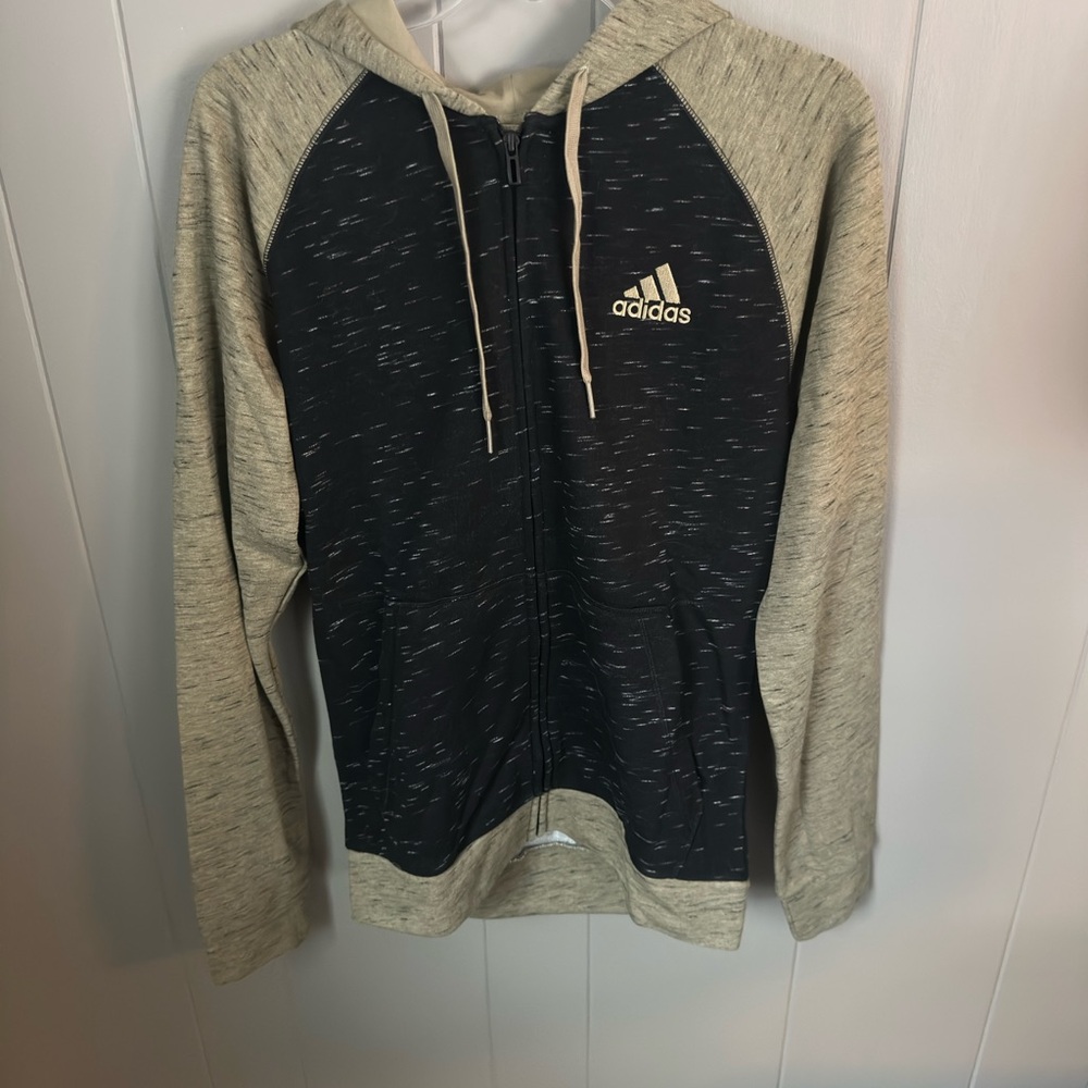 Adidas Men's Zip-Up Hoodie Size Small